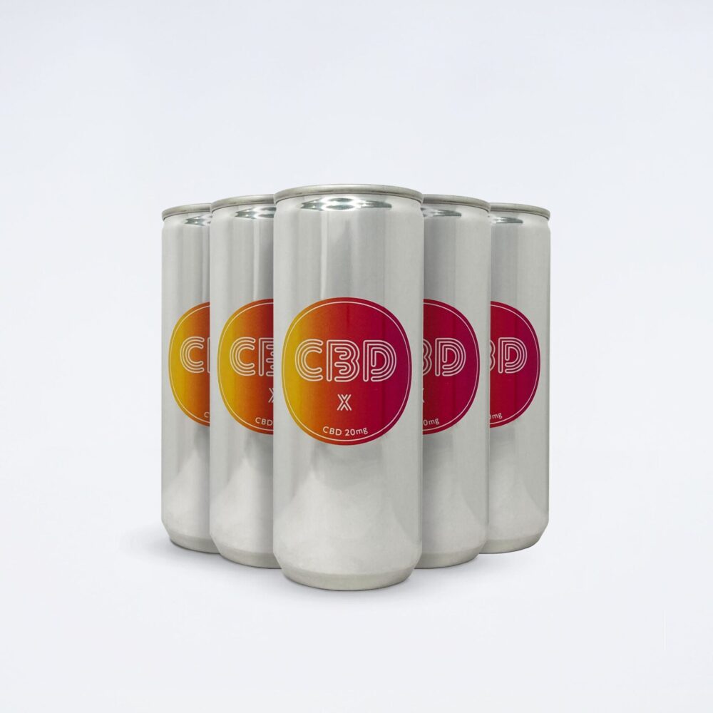 CBDドリンク　CBDX　6缶セット - CHILLAXY - チラクシー - CBD - カンナビジオール - ヘンプ