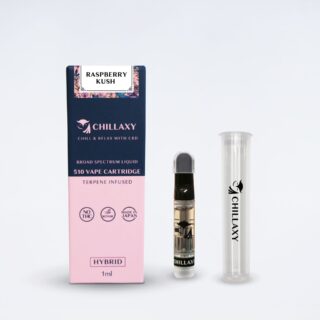 510規格ブロスペリキッド　ラズベリークッシュ - CHILLAXY - チラクシー - CBD - カンナビジオール - ヘンプ