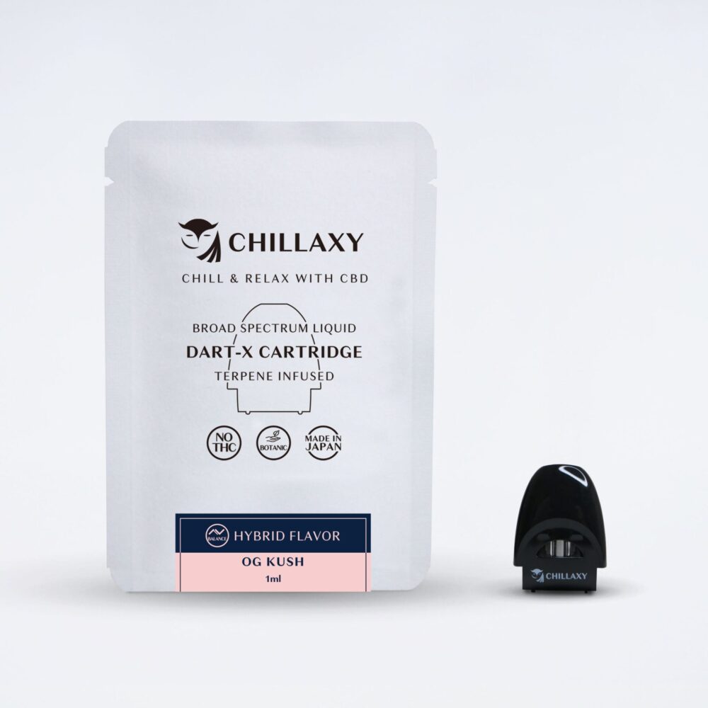 DART-X ブロスぺリキッド　オージークッシュ - CHILLAXY - チラクシー - CBD - カンナビジオール - ヘンプ