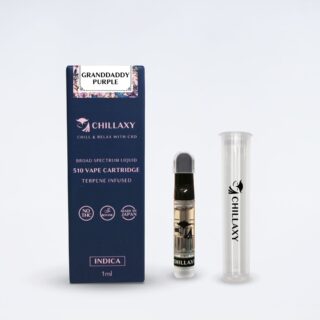 510規格ブロスペリキッド　グランドダディー・パープル - CHILLAXY - チラクシー - CBD - カンナビジオール - ヘンプ