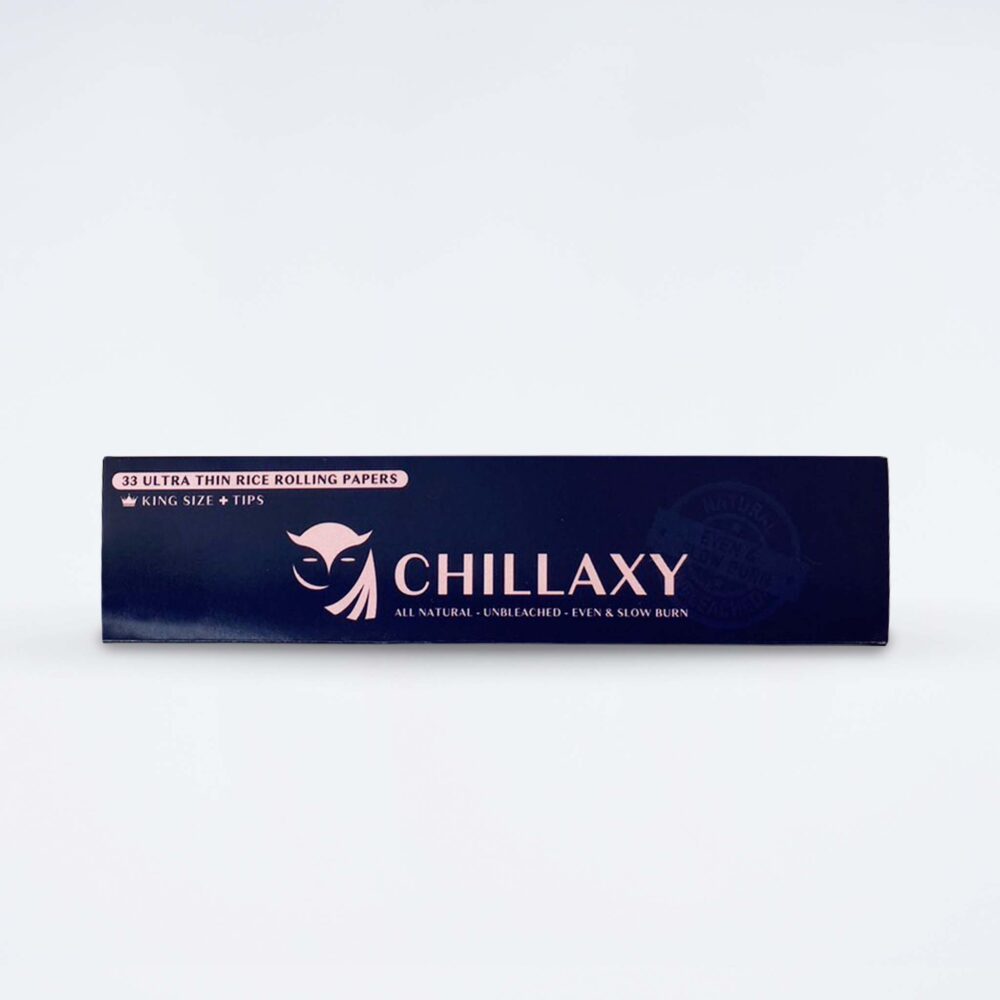 ライスローリングペーパー + Tips - CHILLAXY - チラクシー - CBD - カンナビジオール - ヘンプ